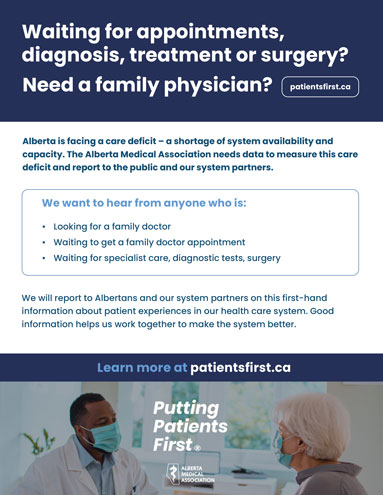 Get the Patients First poster
