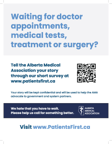 Get the Patients First poster
