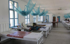 An empty ward in Africa