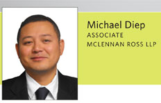 Michael Diep, Associate, McLenan Ross LLP