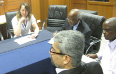 Dr. Christine L. Gibson attends East Africa Family Medicine Initiative (EAFMI) breakout groups